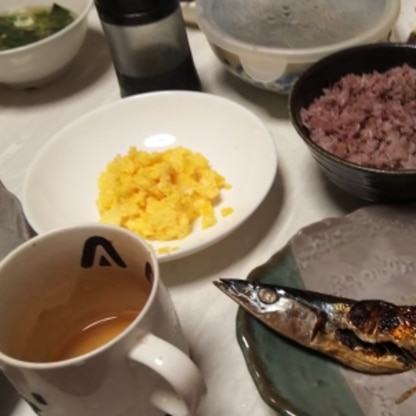 夕飯とお弁当の分を作ろうとしましたが卵二つでは夕飯の分しかできませんでした。
味は美味しくできました。